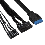 Компьютерный корпус ExeGate Miditower ExeGate CP-603 Black, ATX, (CP450W, 80мм), 2хUSB+2хUSB 3.0, Audio, фото7