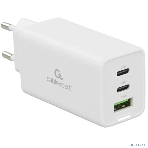 Зарядное устройство Cablexpert MP3A-PC-65, 65Вт GaN, 3,25A, QC4.0/PD, 2xType-C, 1xUSB, белый, коробка, фото4