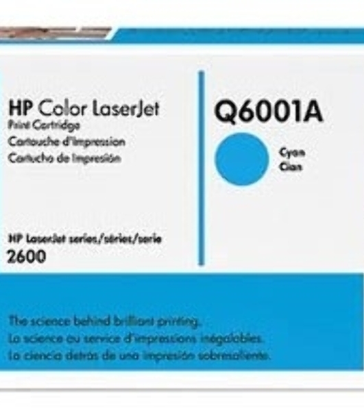 Картридж лазерный HP Q6001A голубой для Color LaserJet 2600 2000 стр.