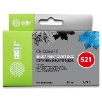 Картридж струйный Cactus CS-CLI521С голубой (8,4 мл) для Canon MP540/MP550/MP620/MP630/MP640/MP660, фото2