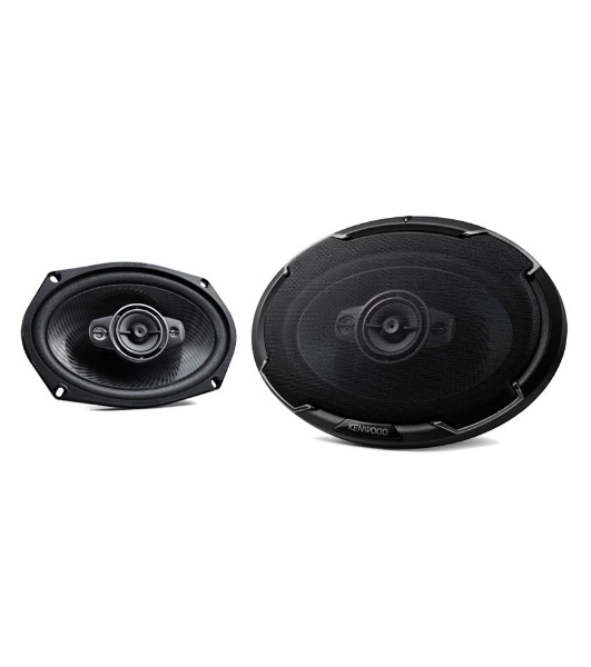 Колонки автомобильные Kenwood KFC-PS6986 600Вт 88дБ 4Ом 15x23см (6x9дюйм) (ком.:2кол.) коаксиальные четырехполосные