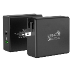 Сетевое зарядное устройство ACD-P602W-V1B 60Вт, 2xUSB 1PD+1QC, 3.6~20В/3А RTL, фото 1