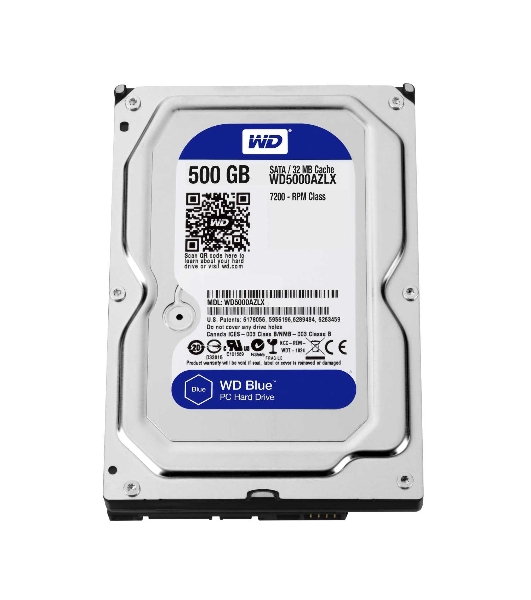 Жесткий диск Western Digital Original SATA-III 500Gb WD5000AZLX Blue (7200rpm) 32Mb 3.5'