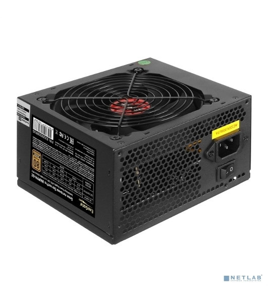 Блок питания серверный 800W ExeGate EX292206RUS ServerPRO 80 PLUS Bronze, 800PPH-SE (ATX, for 3U+ cases, APFC, КПД 89% (80 PLUS Bronze), 12cm fan, 24pin, 2x(4+4)p, 4xPCI-E, 8xSATA, 4xIDE, box, black)