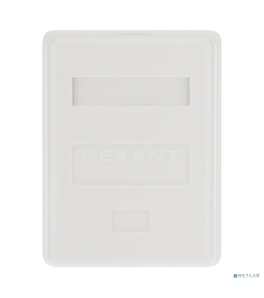 Розетка компьютерная внешняя Rexant 1-порт RJ-45 (8P8C), UTP неэкранированная, категория 6
