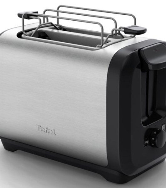 Тостер Tefal Express Metal TT5S1DE0, серебристый/черный 7211419524