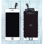 Дисплей для Apple iPhone 6 в сборе с тачскрином AAA белый, фото 1