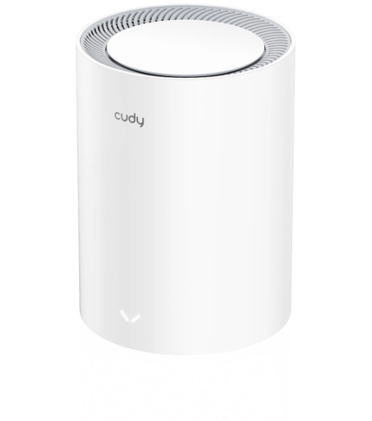Бесшовный Mesh роутер Cudy M3000(1-PACK) AX3000 10/100/1000/2500BASE-T, белый