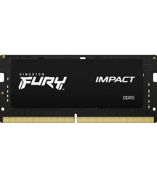 Оперативная память Kingston Fury Impact, DDR5, 8GB (1x8GB), 4800MHz, CL38 SO-DIMM