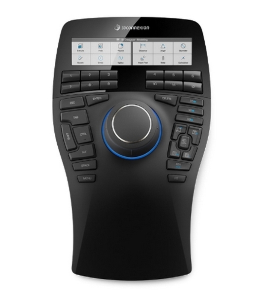 Манипулятор проводной 3DConnexion SpaceMouse Enterprise (3DX-700056) черный, USB, кнопки - 31