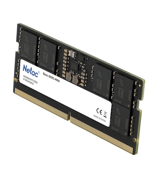 Оперативная память NETAC Basic, DDR5, 16GB (1x16GB), 4800MHz, CL40, DIMM