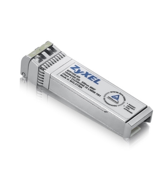 Трансивер ZYXEL SFP10G-SR-E (pack of 10 pcs), SFP transceiver multi mode, SFP +, Duplex LC, 850nm, 300 m