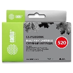 Картридж струйный Cactus CS-PGI520BK черный (16 мл) для Canon Pixma MP540/MP550/MP620/MP630/MP640/MP660/MP980/MP990/MX860/iP3600/iP4600/iP4700, фото 1
