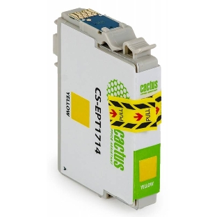 Картридж струйный Cactus CS-EPT1714 17XL желтый (10 мл) для Epson Expression Home XP-33/103/203/207/303/306/403/406
