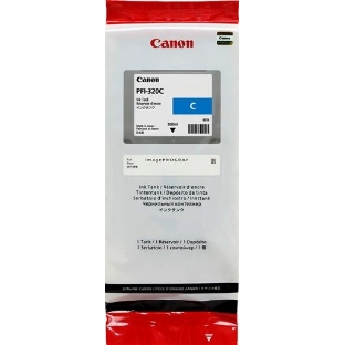 Картридж струйный Canon PFI-320 C 2891C001 голубой (300мл) для Canon Canon imagePROGRAF TM-200/205