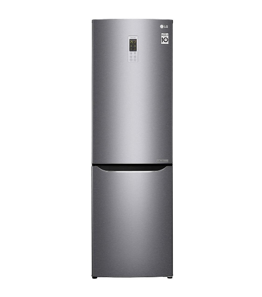 Холодильник LG GA-B419SLGL графит двухкамерный 223/79л морозилка снизу, No Frost