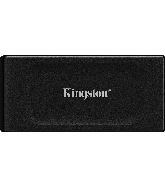 Внешний SSD Kingston XS1000, 1Tb, USB Type-C 3.1, R/W 1050 МБ/с/ 1000 МБ/с черный