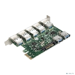 Контроллер ExeGate EXE-317 PCI-E 2.0, 5*USB 3.0 ext + 2*USB 3.0 int, разъем доп.питания (OEM), фото7