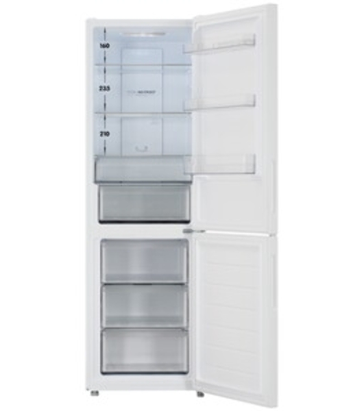Холодильник Haier CEF536CWG белый двухкамерный 240/105 л морозилка снизу, No Frost