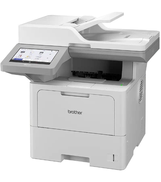 МФУ лазерное Brother MFC-L6910DN, А4, ч/б, печ. 50 стр/мин, скан. до 100 стр/мин., 1200x1200 dpi (печать), 600 x 600 DPI (скан.), NFC, Ethernet, USB