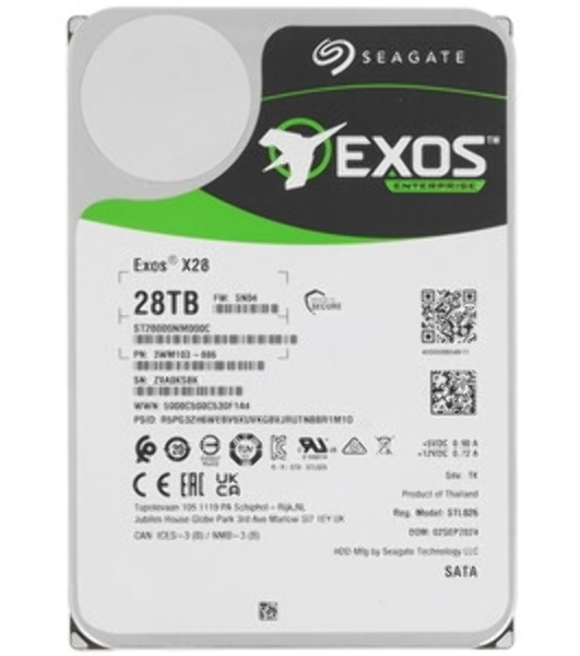 Жесткий диск серверный Seagate 3.5' 28TB Exos M SATA ST28000NM003K