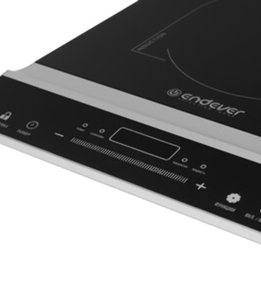 Плитка электрическая индукционного типа Endever Skyline IP-65, черный, мощность 1800 Вт, диаметр посуды 12-26 см, 10 режимов мощности, 5 шт/уп