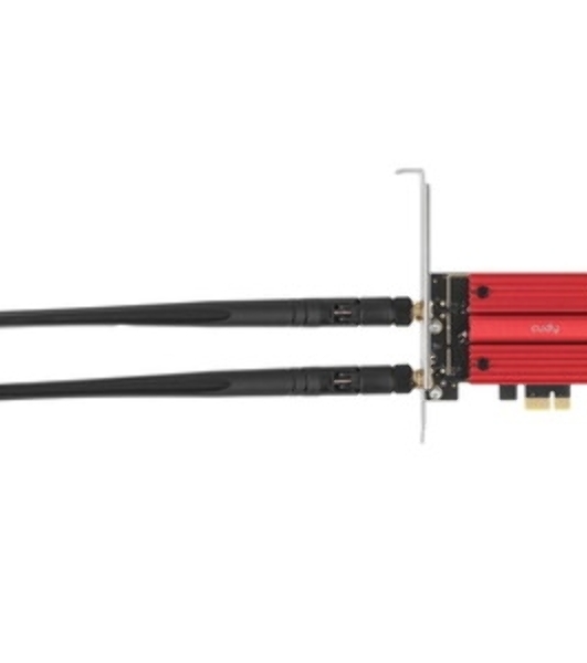 Сетевой адаптер Wi-Fi + Bluetooth Cudy WE3000S АХ5400 PCI Express (ант.внеш.съем) 2ант.