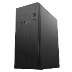 Компьютерный корпус MidiTower Powerman DA812BK черный PM-500ATX-F 2хUSB 2.0+2хUSB 3.0 Audio ATX, фото3