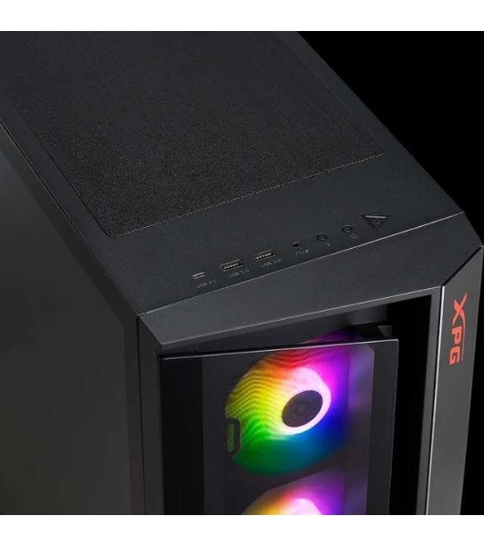 Компьютерный корпус ADATA XPG CRUISERST черный Mid-Tower, Micro-ATX, Mini-ITX, Standard-ATX