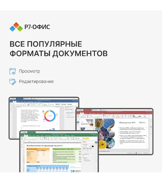 Офисное приложение Р7-Офис Для Малого бизнеса (R7DT.RTL.15.1Y.BE)