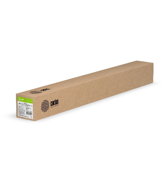 Холст Cactus CS-MC260-152430 A0+ 1524мм-30м/260г/м2/белый втулка:50.8мм (2')