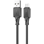 Кабель USB 2.0 hoco X25, AM/microBM, черный, 1м, фото8