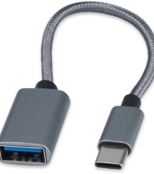 Переходник Cablexpert Переходник USB OTG, USB Type-C/USB 2.0F, пакет (A-OTG-CMAF2-01)