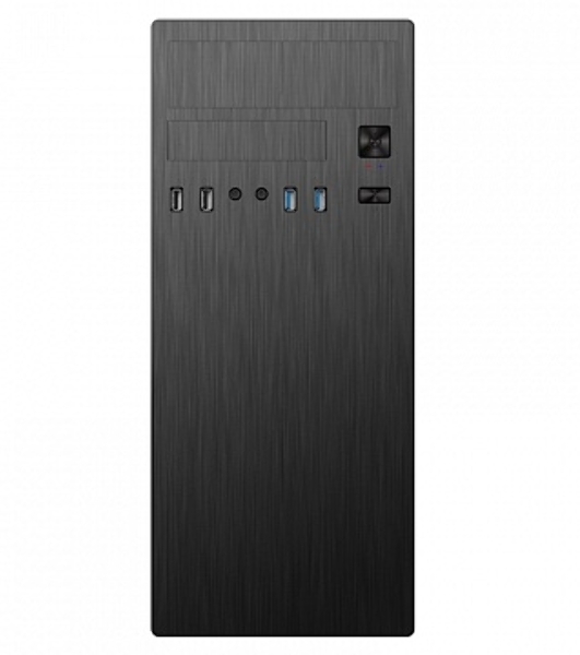 Компьютерный корпус MidiTower Powerman DA812BK черный PM-500ATX-F 2хUSB 2.0+2хUSB 3.0 Audio ATX