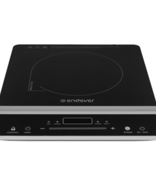 Плитка электрическая индукционного типа Endever Skyline IP-65, черный, мощность 1800 Вт, диаметр посуды 12-26 см, 10 режимов мощности, 5 шт/уп