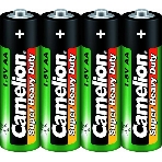 Элемент питания солевой Camelion R R6 (шринка 4шт) 1.5 В, фото 1