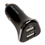 Автомобильная зарядка (от прикуривателя) 2USB 2.4A для Type-C More choice AC22a черный, фото2