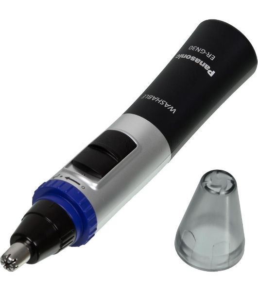 Триммер Panasonic ER-GN30-K черный/серебристый (насадок в компл:1шт)