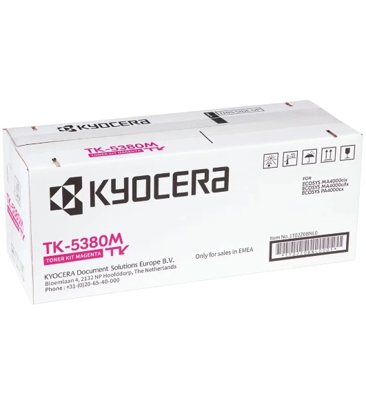 Картридж лазерный Kyocera TK-5380M 1T02Z0BNL0 пурпурный (10000 стр.) для Kyocera PA4000cx/MA4000cix/MA4000cifx