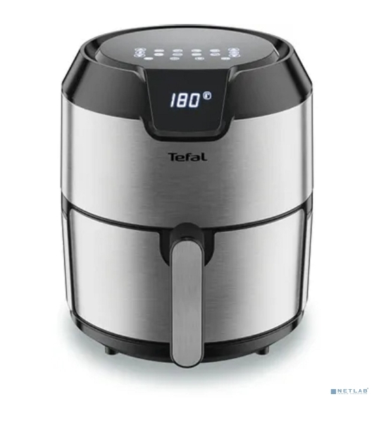 Аэрогриль Tefal EY401D15 серебристый, 1500 Вт, 4.2 л, сенсор, 8 программ