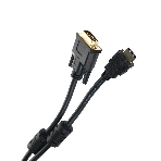 Кабель HDMI to DVI-D (19M -25M) 2м, TV-COM, 2 фильтра LCG135F-2M, фото7