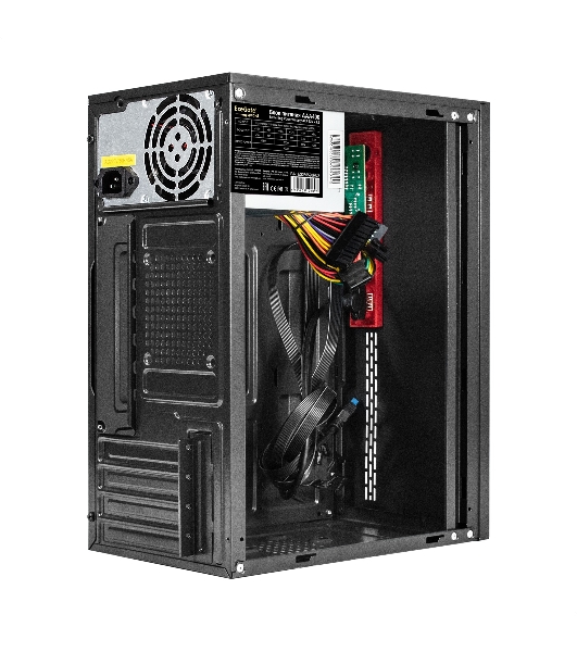 Компьютерный корпус Minitower ExeGate BAA-403U2-AAA400 (mATX, БП AAA400 с вент. 8см, 1*USB/2*USB 3.0, HD Audio, черный)