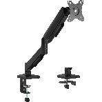 Кронштейн для мониторов Cactus CS-VM-MD-70-BK черный/белый 17'-32' макс.9кг настольный поворот и наклон, фото 1