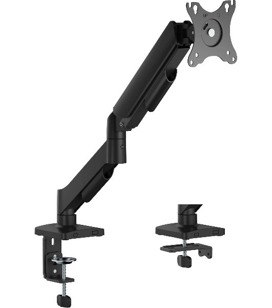 Кронштейн для мониторов Cactus CS-VM-MD-70-BK черный/белый 17'-32' макс.9кг настольный поворот и наклон