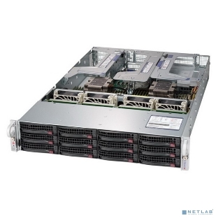 Серверная платформа SuperMicro SYS-6029U-E1CR4 Power Supply: Intel H79286-011 1300W, Remove PWS-1K02A-1R x2, Change chassis to CSE-LA29UTS-R0NP-FT019, Change riser bracket to LP type