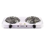 Плита настольная электрическая Galaxy Line GL 3004 белый, 2 кВт, ТЭН, конфорки - 2, эмаль, поворотные переключатели, фото5