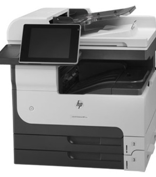МФУ лазерное HP LaserJet Enterprise MFP M725dn (CF066A), A3, ч/б, печ. до 41 стр/мин., скан. до 50 стр/мин., 1200 x 1200 dpi (печать) 600x600dpi (скан.), USB, RJ-45, Air Print