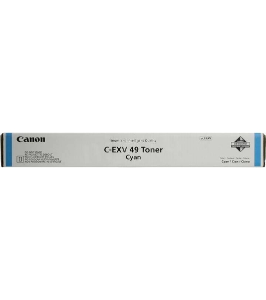 Картридж лазерный Canon C-EXV49C (8525B002) голубой (19 000 стр.) для Canon imageRUNNER ADVANCE серий C3300, C3500, DX C3700, DX C3800