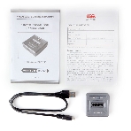 Док Станция SSD M.2 NVME AgeStar 31CBNV1C (GRAY) серый, фото2