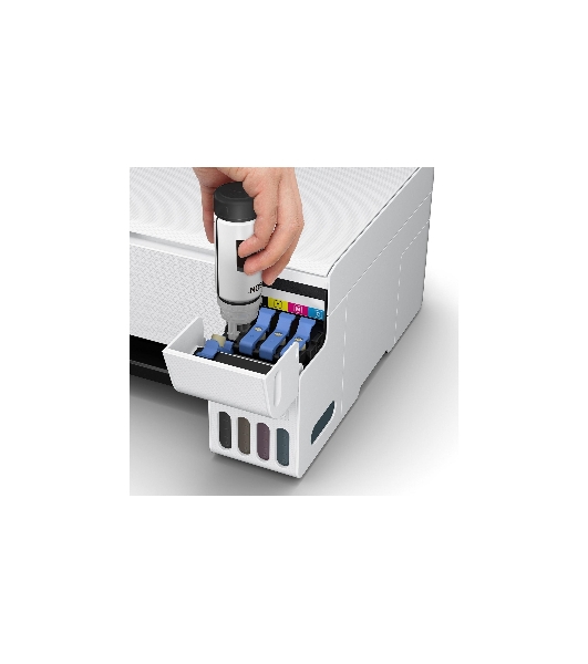 МФУ струйное Epson L3256 (C11CJ67407/C11CJ67414/C11CJ67421/C11CJ67519/C11CJ67504/C11CJ67524/C11CJ67516), A4 цветное, печ. до 10 стр/мин. (ч/б) до 5 стр/мин. (цвет), 1440 x 5760 dpi (печать) 1200x2400dpi (скан.), USB, Wi-Fi